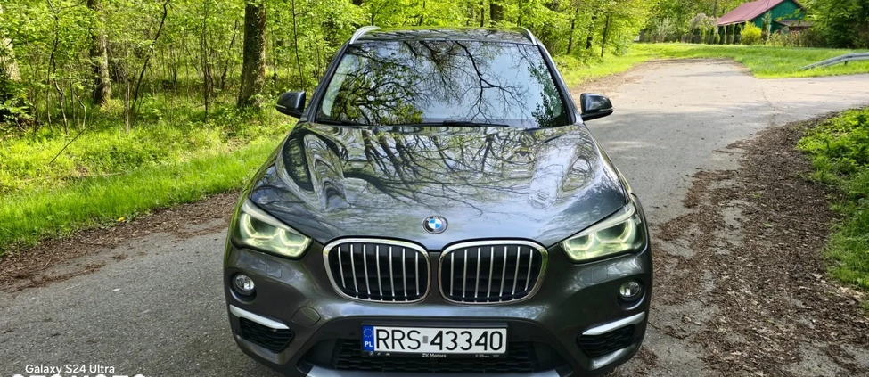 BMW X1 cena 99000 przebieg: 70000, rok produkcji 2018 z Narol małe 211